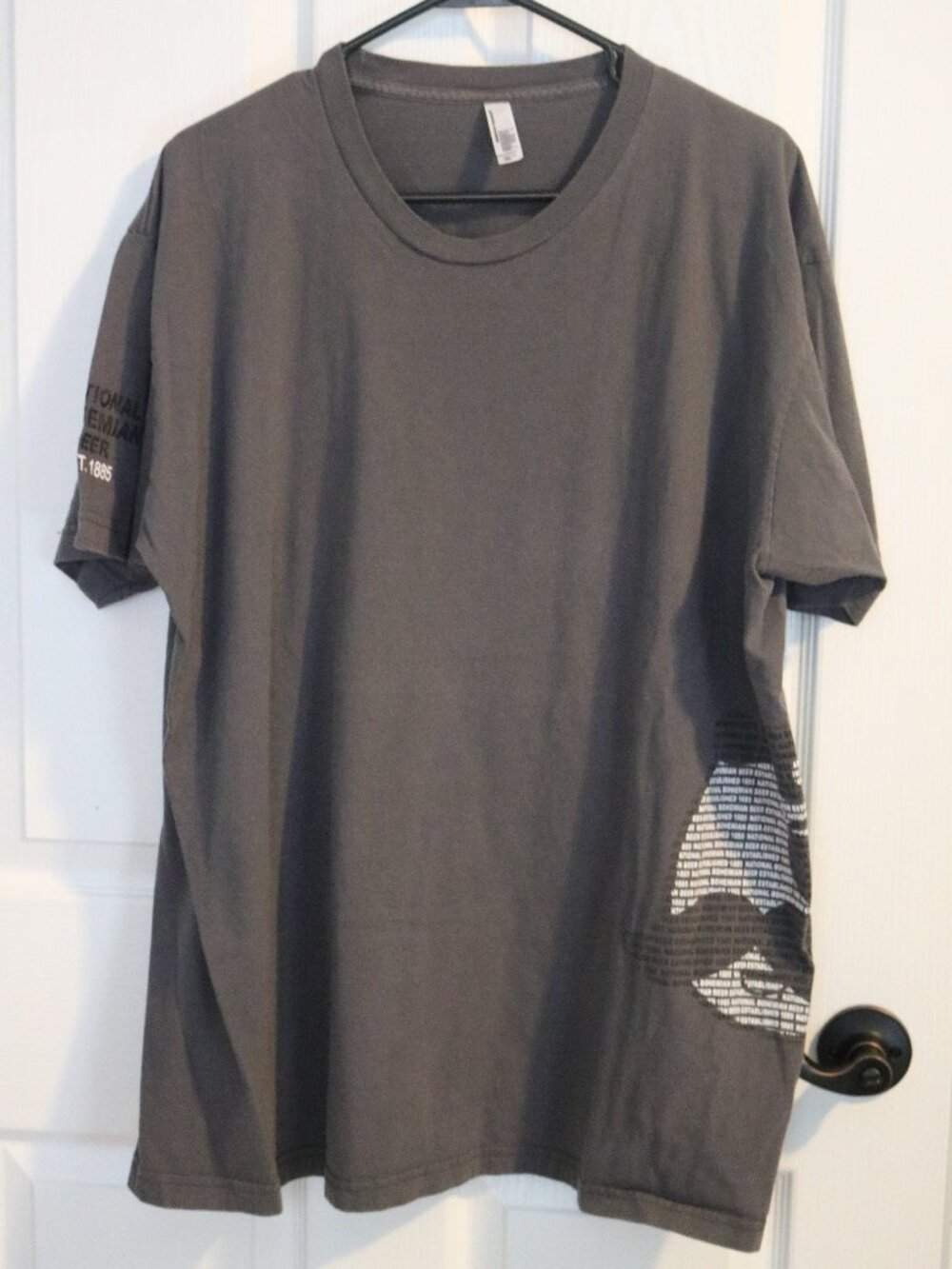 Gray Natty Boh Shirt